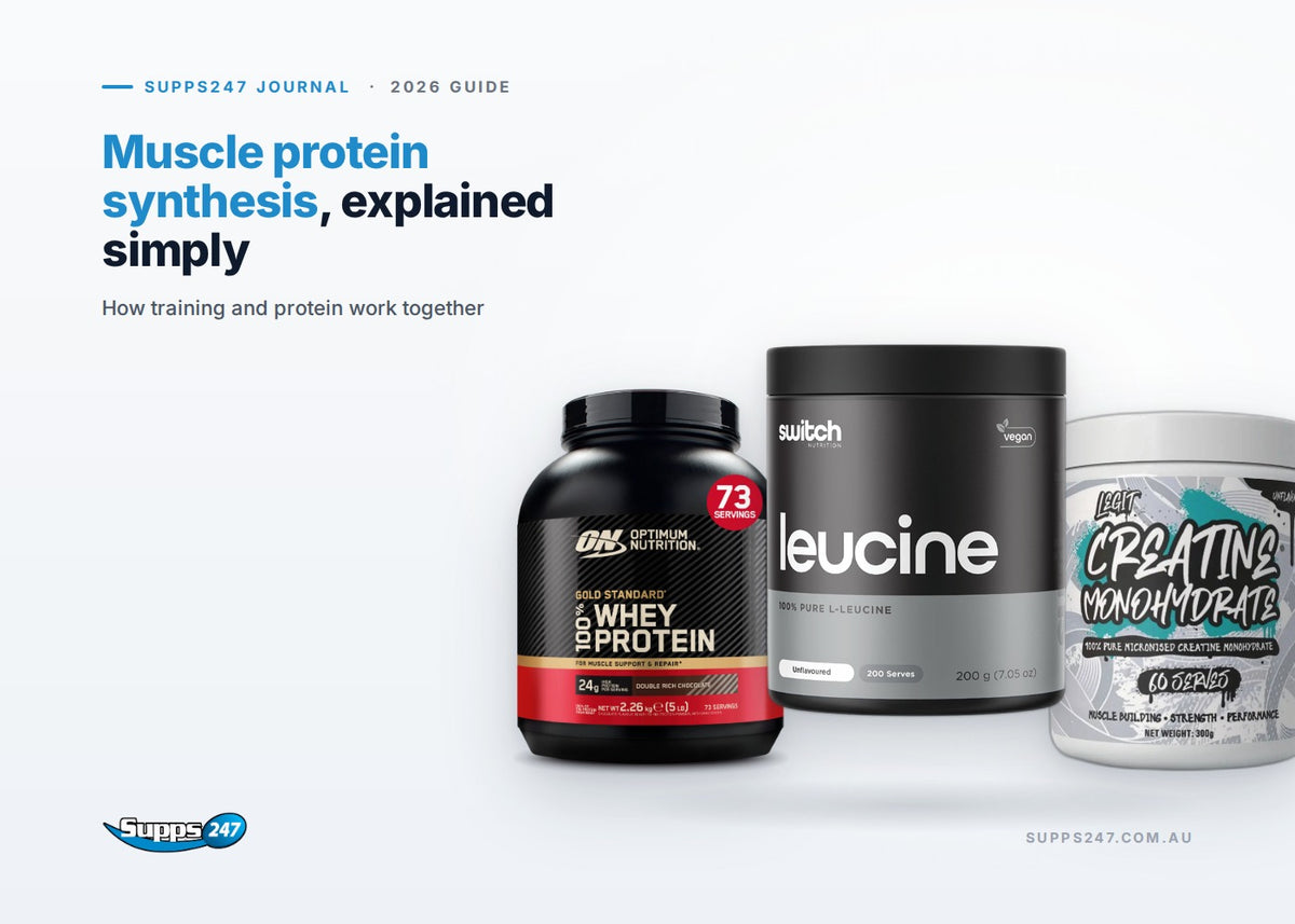 Muscle protein synthesis, explained simply: How training and protein work together. Supps247 journal