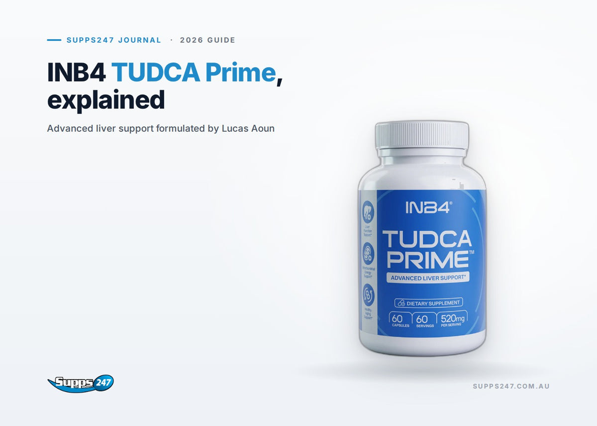INB4 TUDCA Prime, explained: Advanced liver support formulated by Lucas Aoun. Supps247 journal