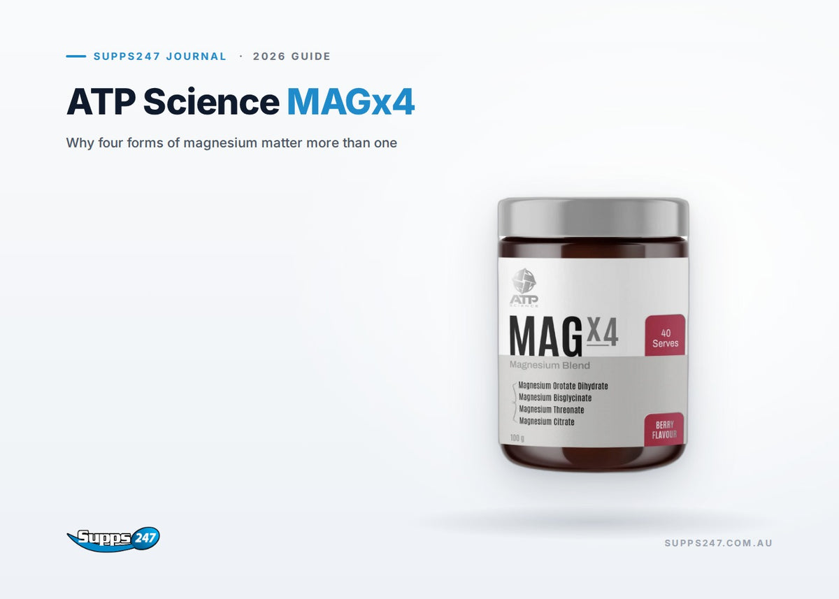 ATP Science MAGx4: Why four forms of magnesium matter more than one. Supps247 journal