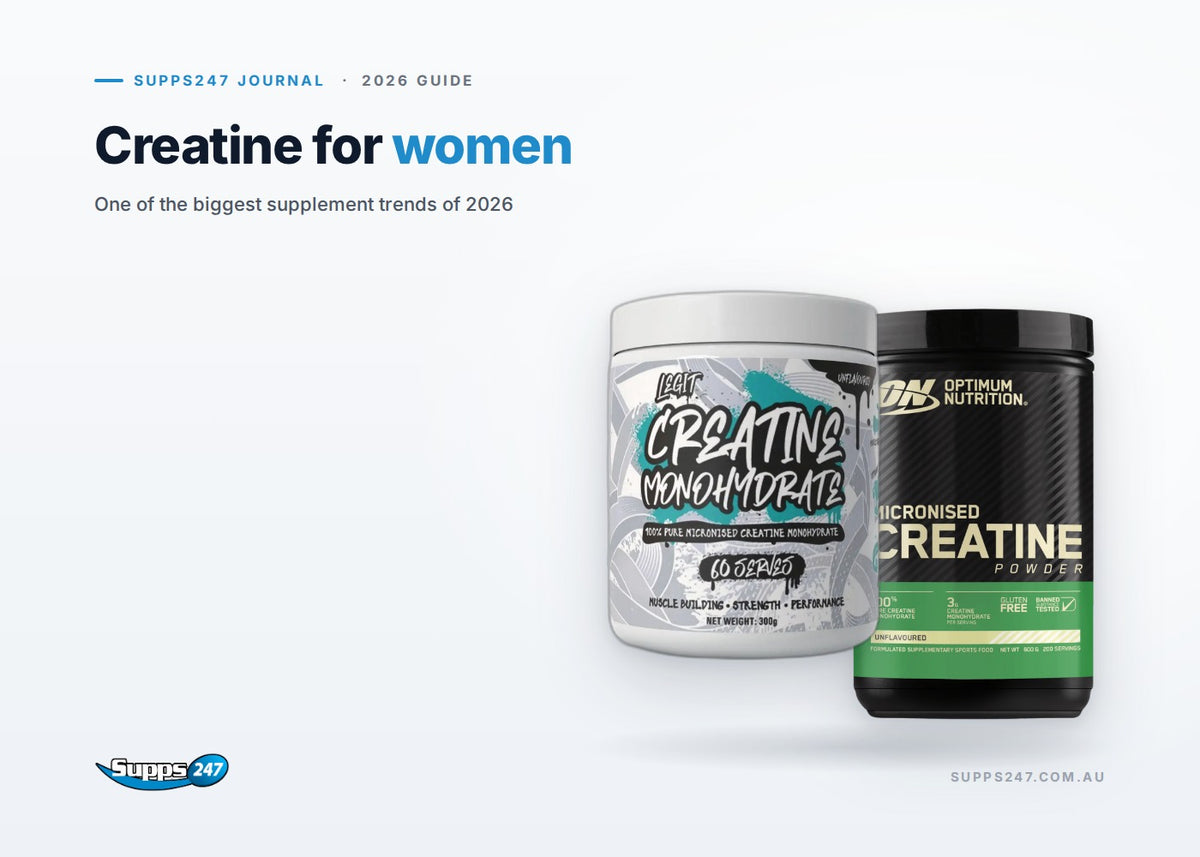 Creatine for women: One of the biggest supplement trends of 2026. Supps247 journal