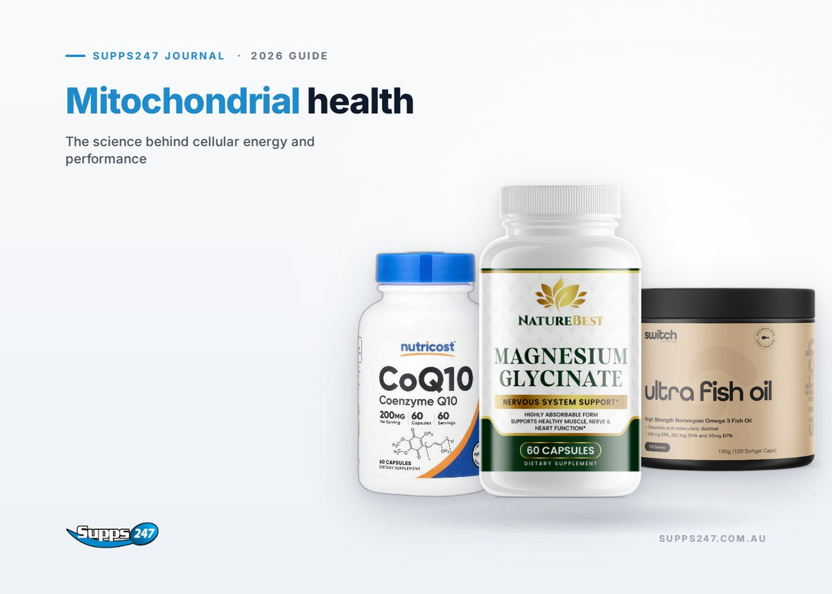 Mitochondrial health: The science behind cellular energy and performance. Supps247 journal