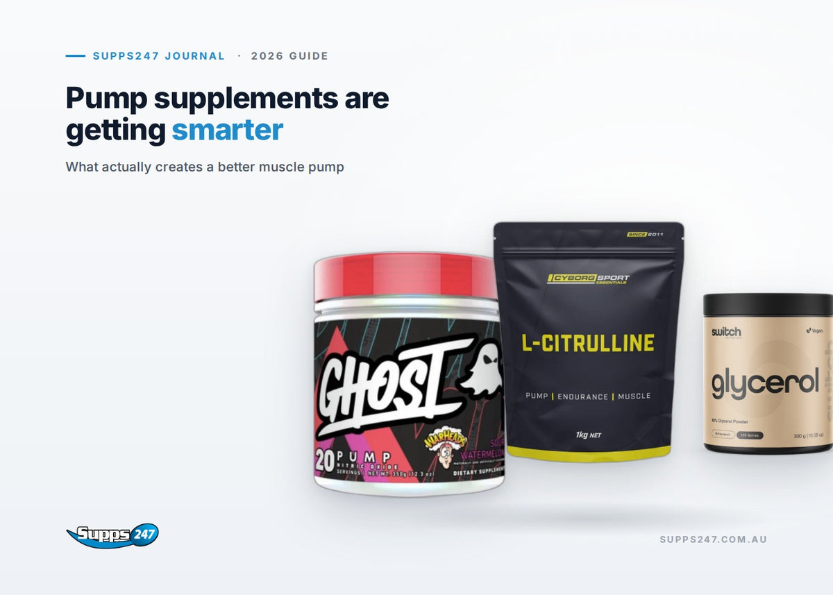 Pump supplements are getting smarter: What actually creates a better muscle pump. Supps247 journal