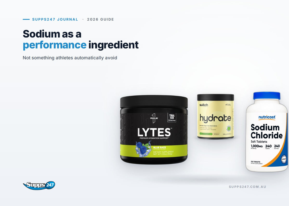 Sodium as a performance ingredient: Not something athletes automatically avoid. Supps247 journal