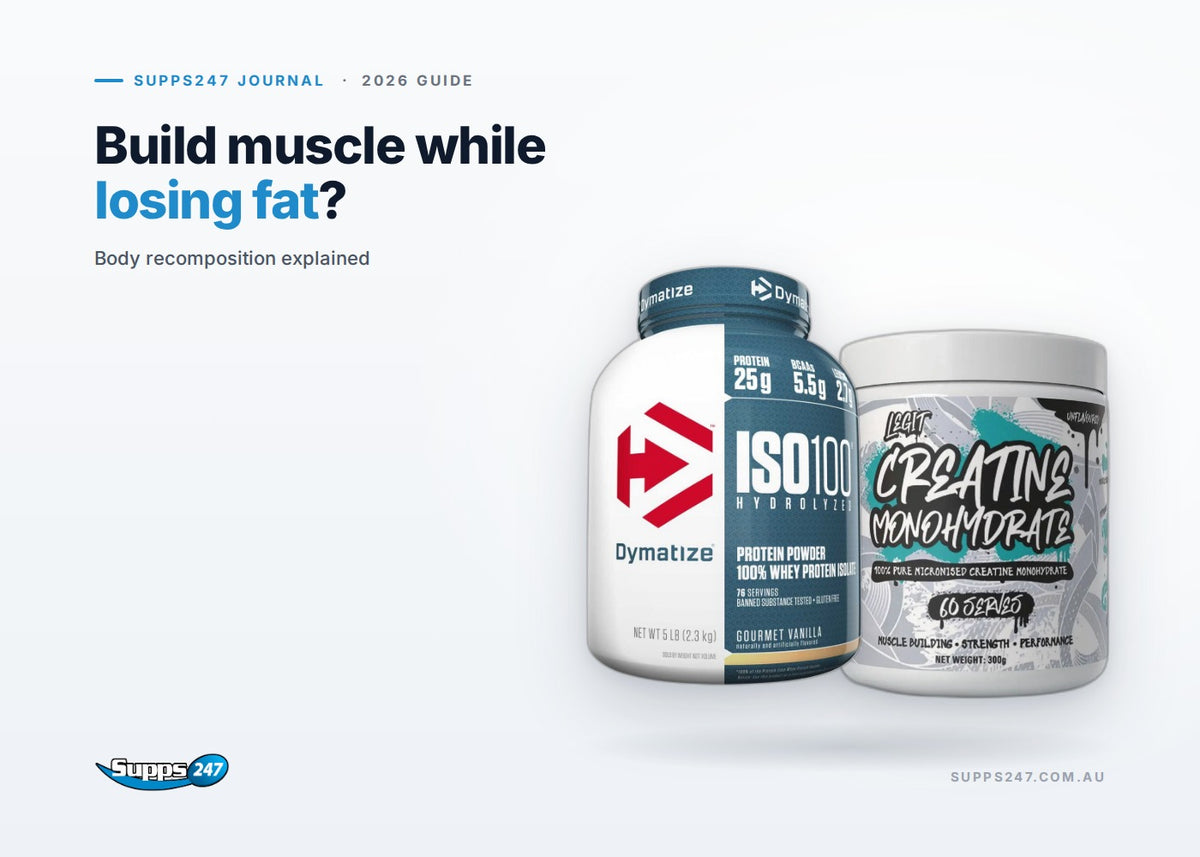 Build muscle while losing fat: Body recomposition explained. Supps247 journal