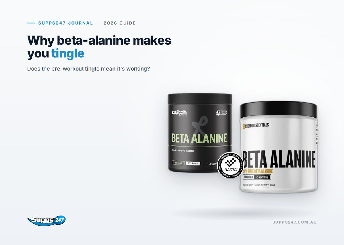 Why beta-alanine makes you tingle: Does the pre-workout tingle mean it's working. Supps247 journal