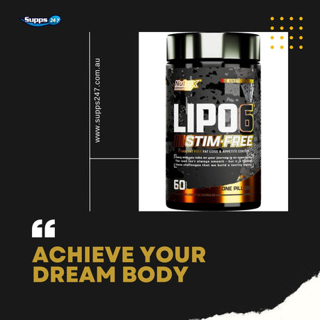 Nutrex Research Lipo-6 Stim Free: Revolutionize Your Weight Loss Journey with Supps247