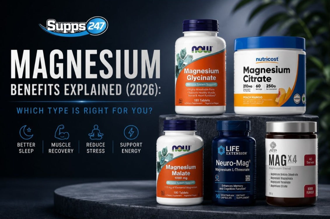 Magnesium Benefits Explained (2026): Which Type Is Right for You?