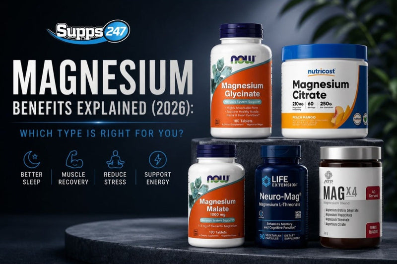 Magnesium Benefits Explained (2026): Which Type Is Right for You?