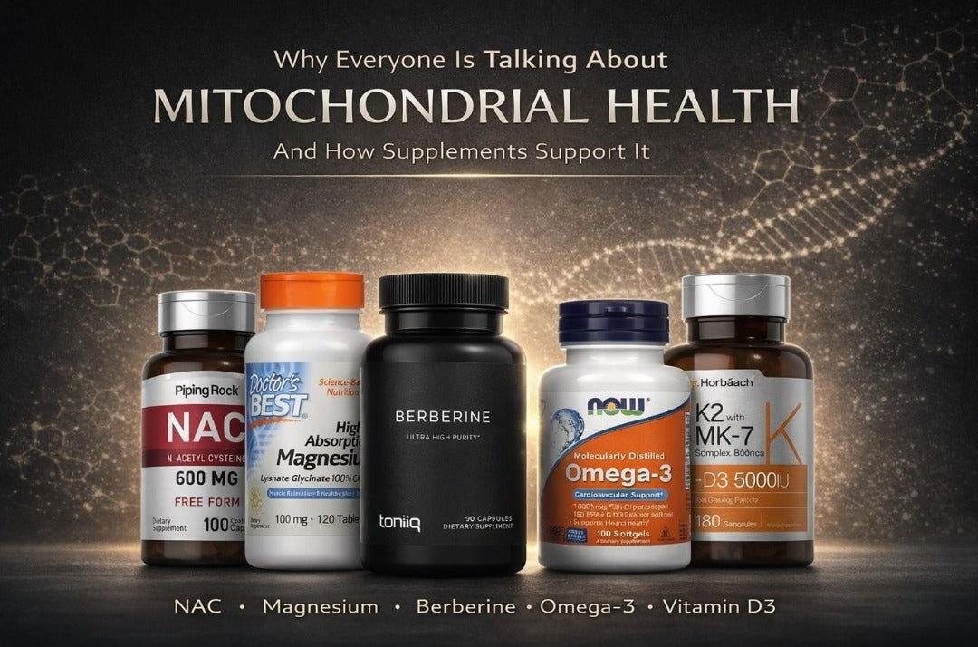 Why Everyone Is Talking About Mitochondrial Health (And How Supplements Support It).