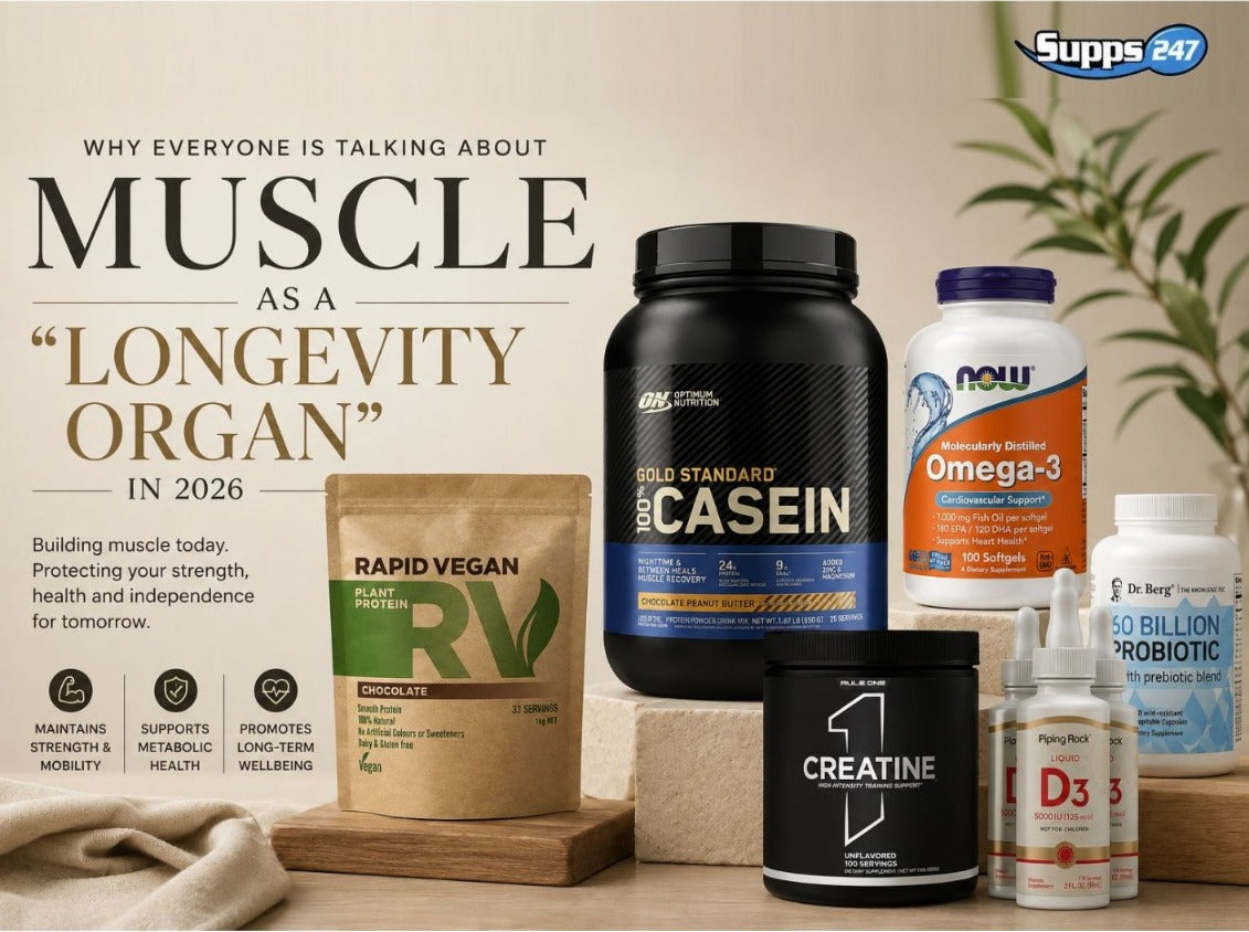 Why Everyone Is Talking About Muscle as a “Longevity Organ” in 2026