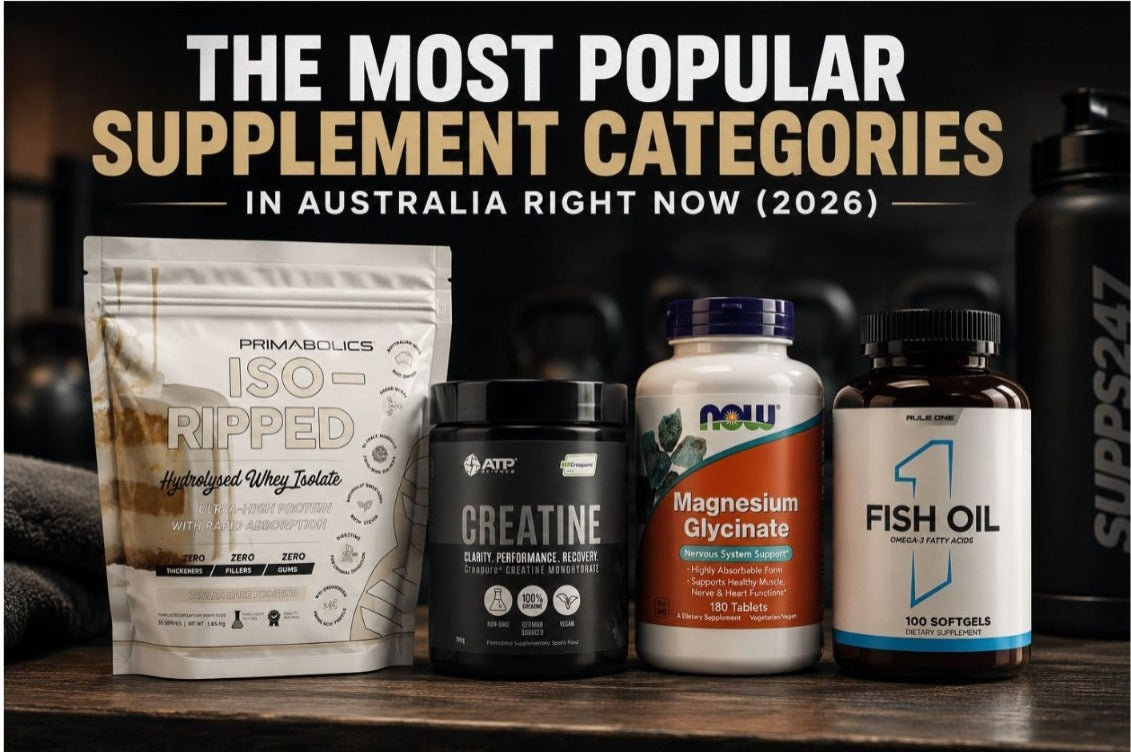 The Most Popular Supplement Categories in Australia Right Now (2026)