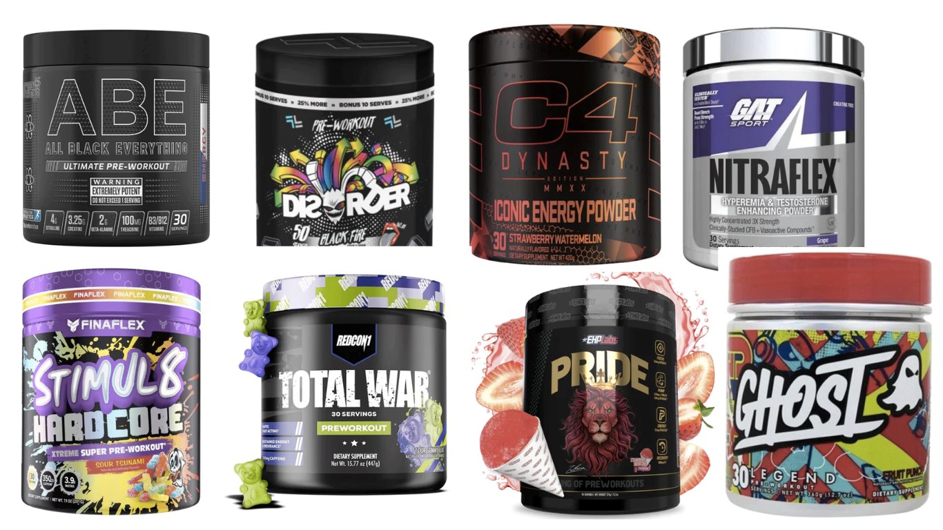 Top 10 Best PRE Workouts 
