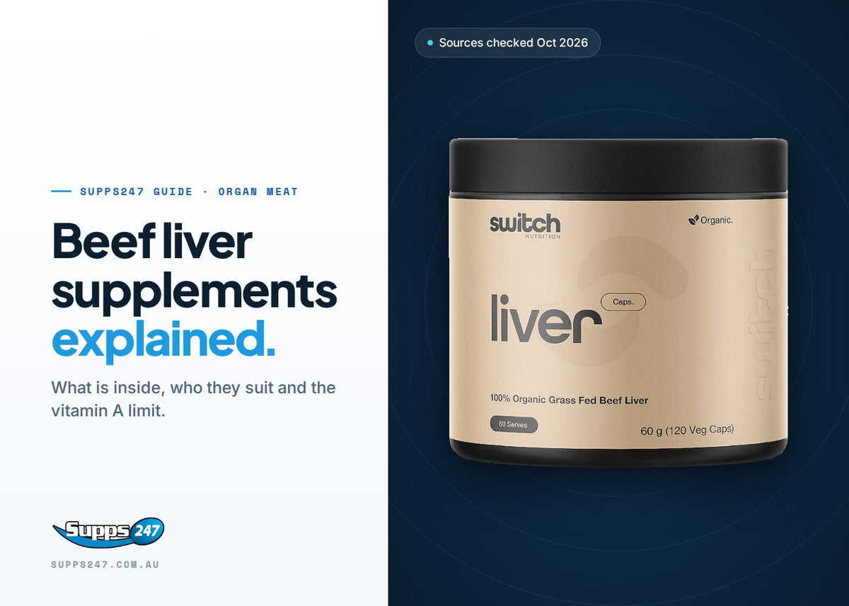 Beef Liver and Organ Supplements: What Is in Them and Who They Suit, Supps247 guide cover