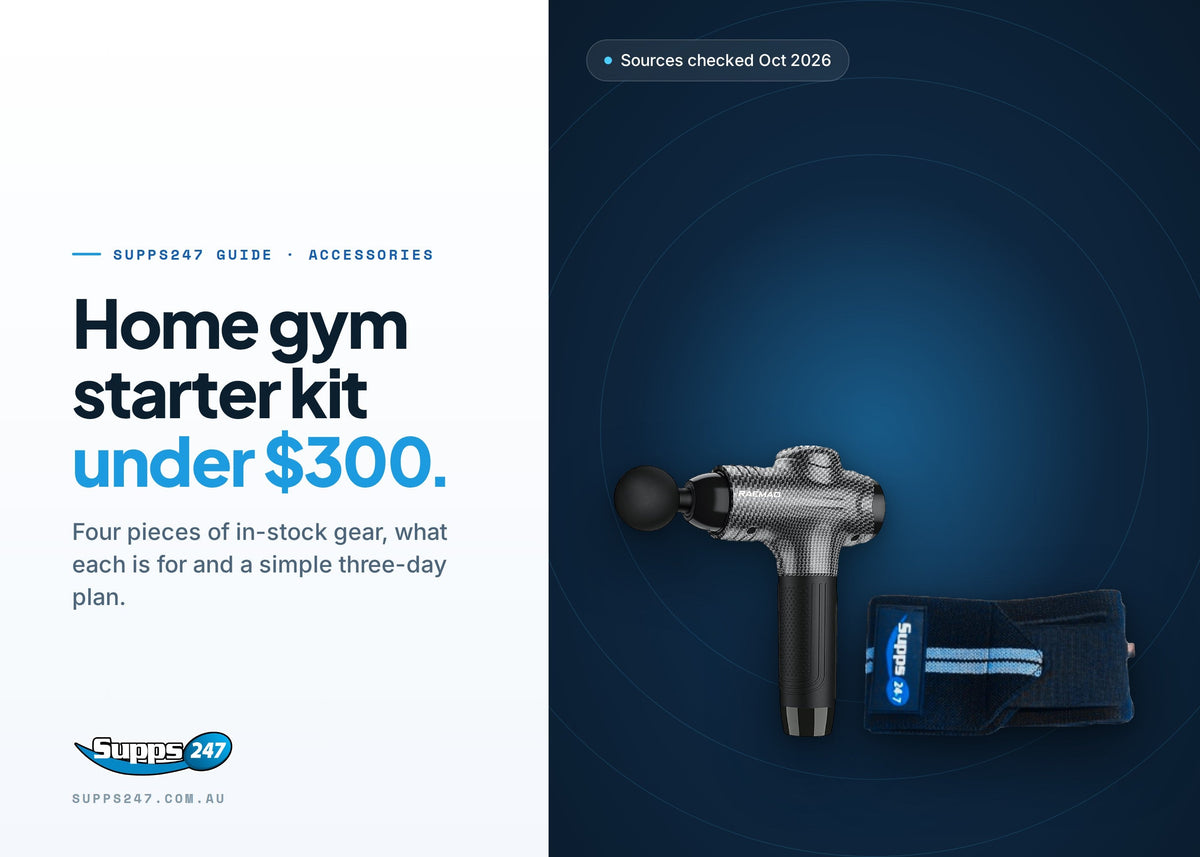 Home Gym Starter Kit Under $300, Supps247 guide cover