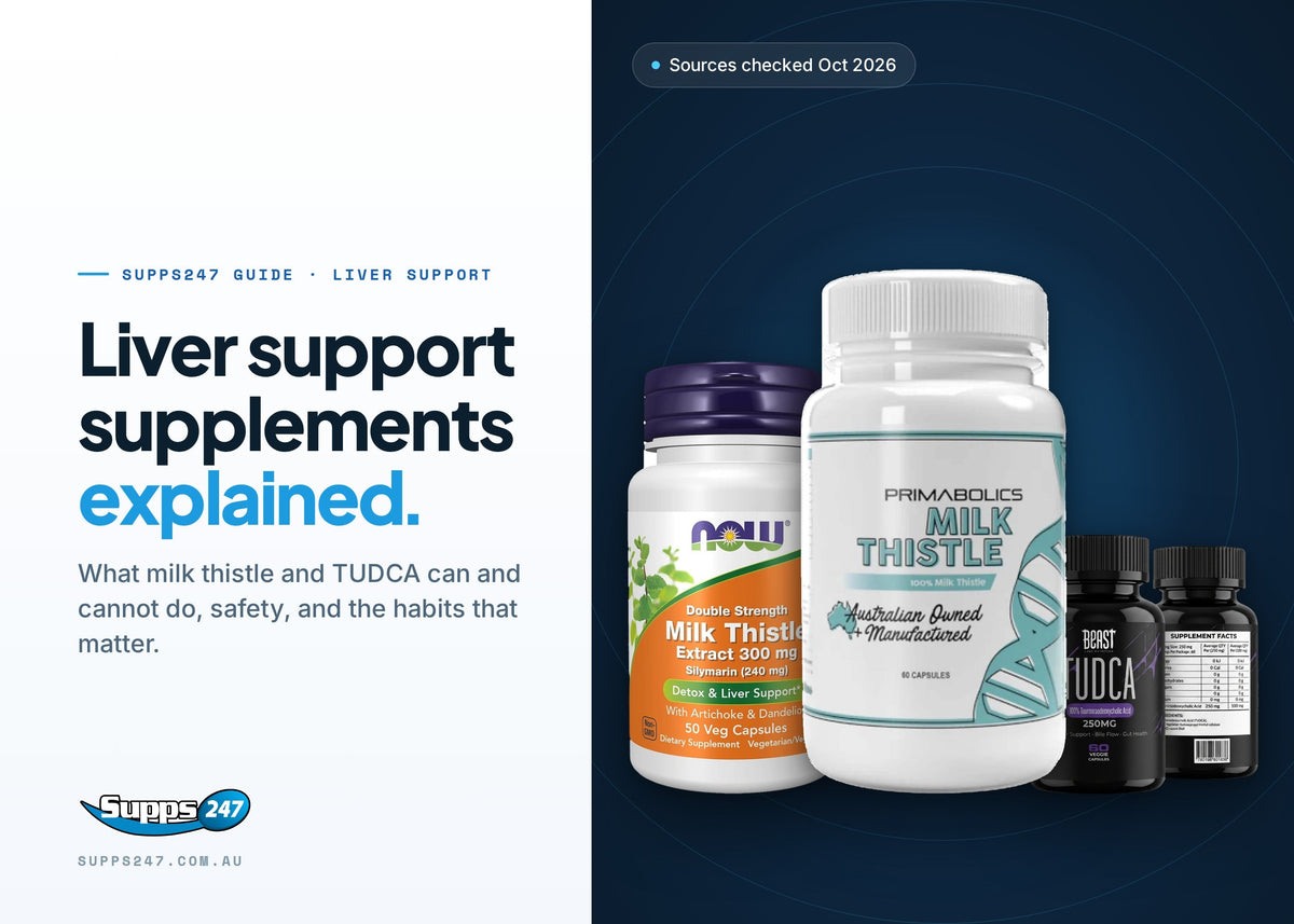 Liver Support Supplements: What 'Detox' Really Means, Supps247 guide cover