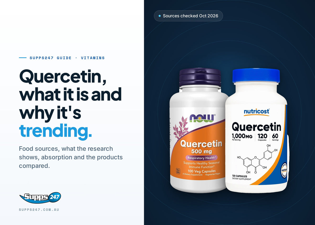 Quercetin: What It Is and Why It's Trending, Supps247 guide cover