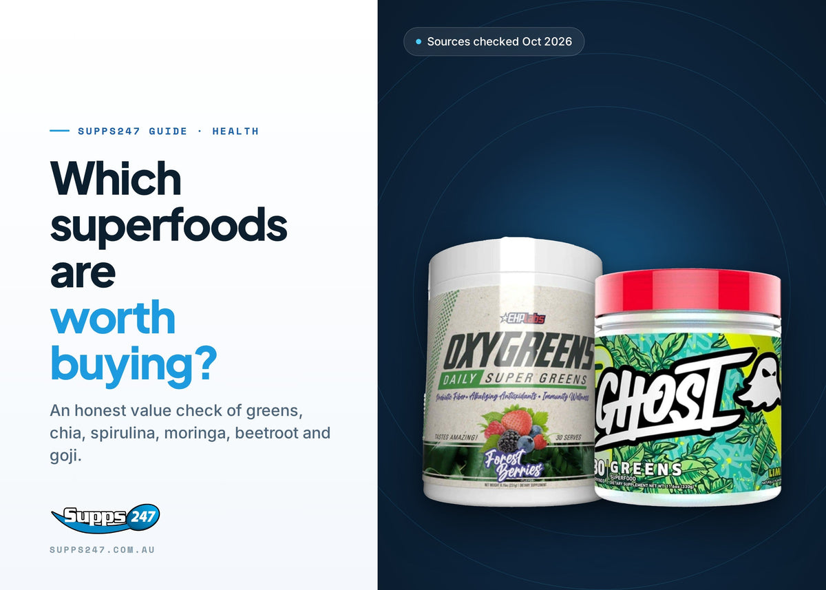 Superfoods Worth Buying (and Ones That Aren't), Supps247 guide cover