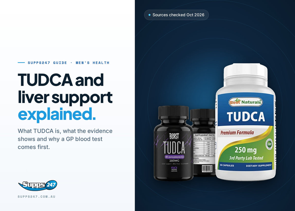 TUDCA and Liver Support for Lifters: What It Is and What the Evidence Says, Supps247 guide cover