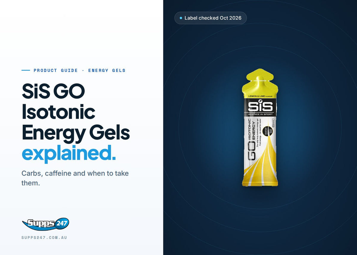 SiS GO Isotonic Energy Gel 60 ml: guide to carbs per gel, gels per hour, timing and flavours