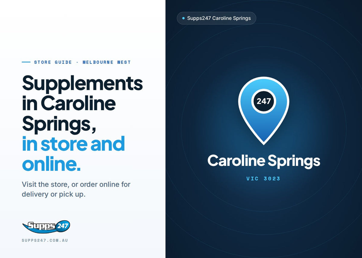 Supps247 Caroline Springs store guide: supplements in Caroline Springs, in store and online