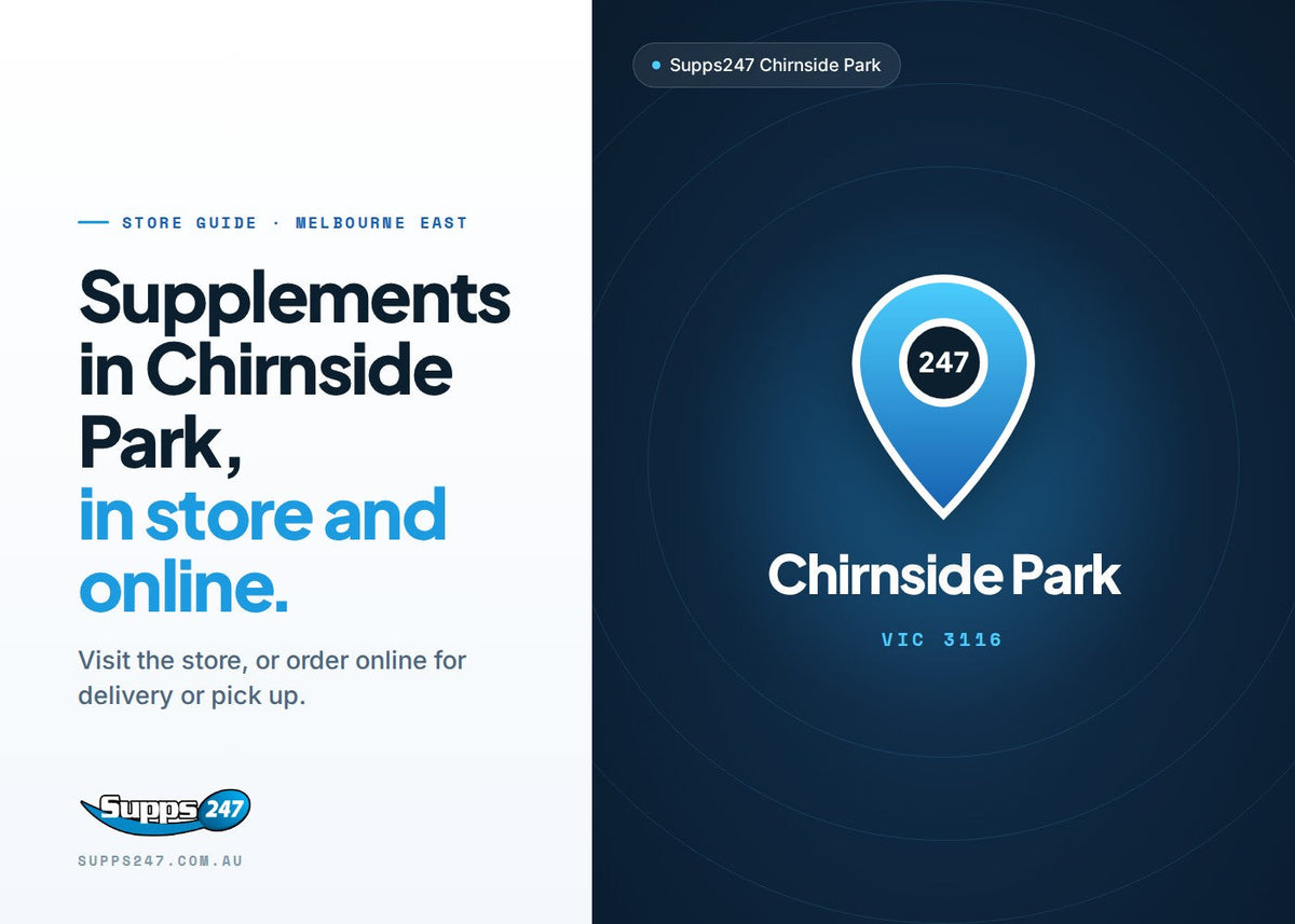 Supps247 Chirnside Park store guide: supplements in Chirnside Park, in store and online
