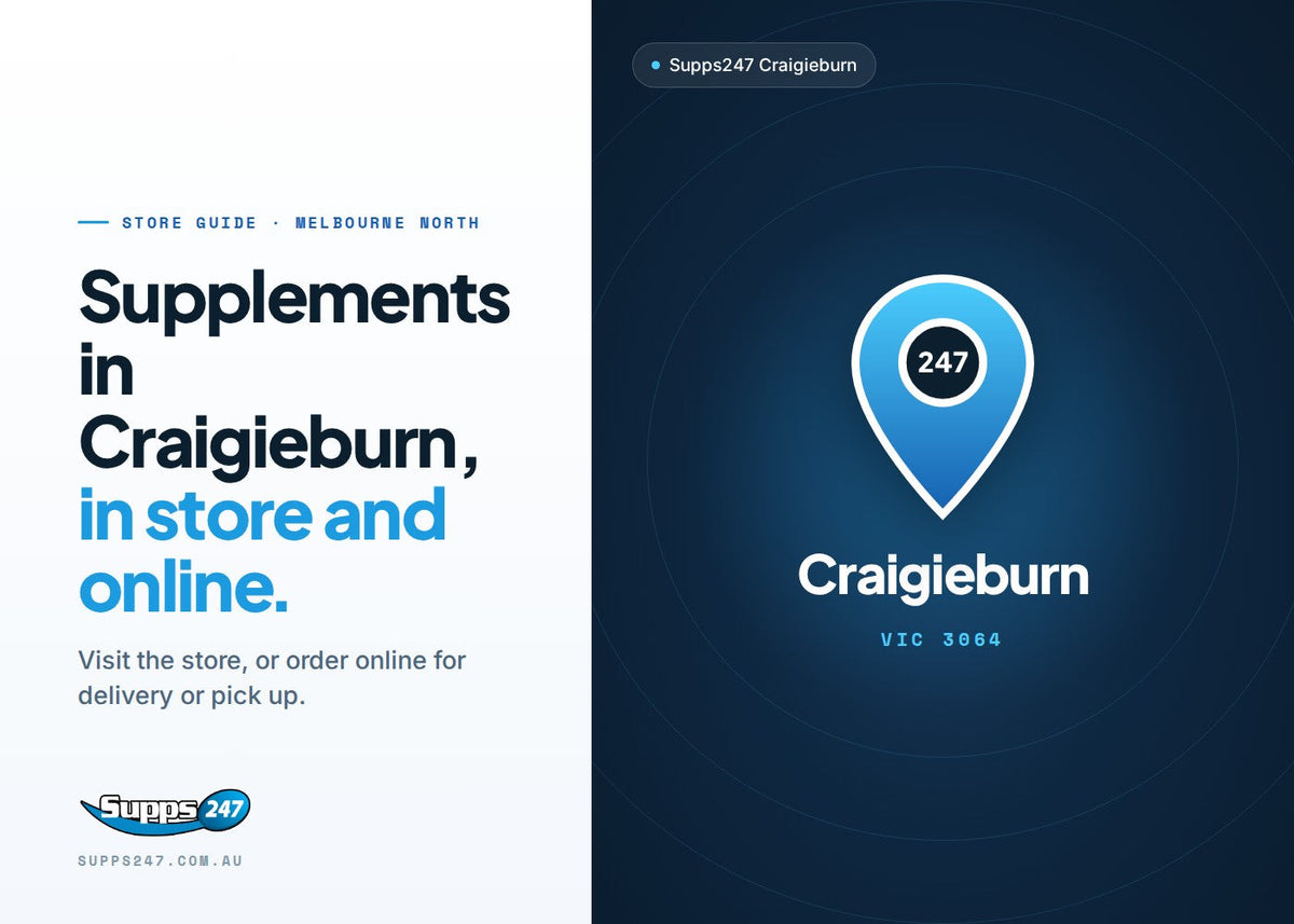 Supps247 Craigieburn store guide: supplements in Craigieburn, in store and online