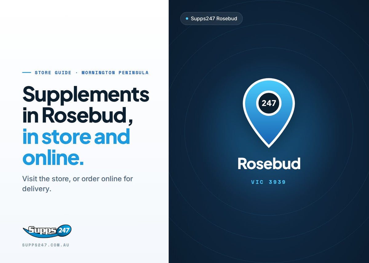 Supps247 Rosebud store guide: supplements in Rosebud, in store and online