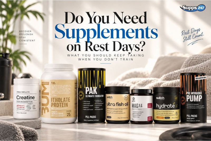 Do You Need Supplements on Rest Days? What You Should Keep Taking When You Don't Train