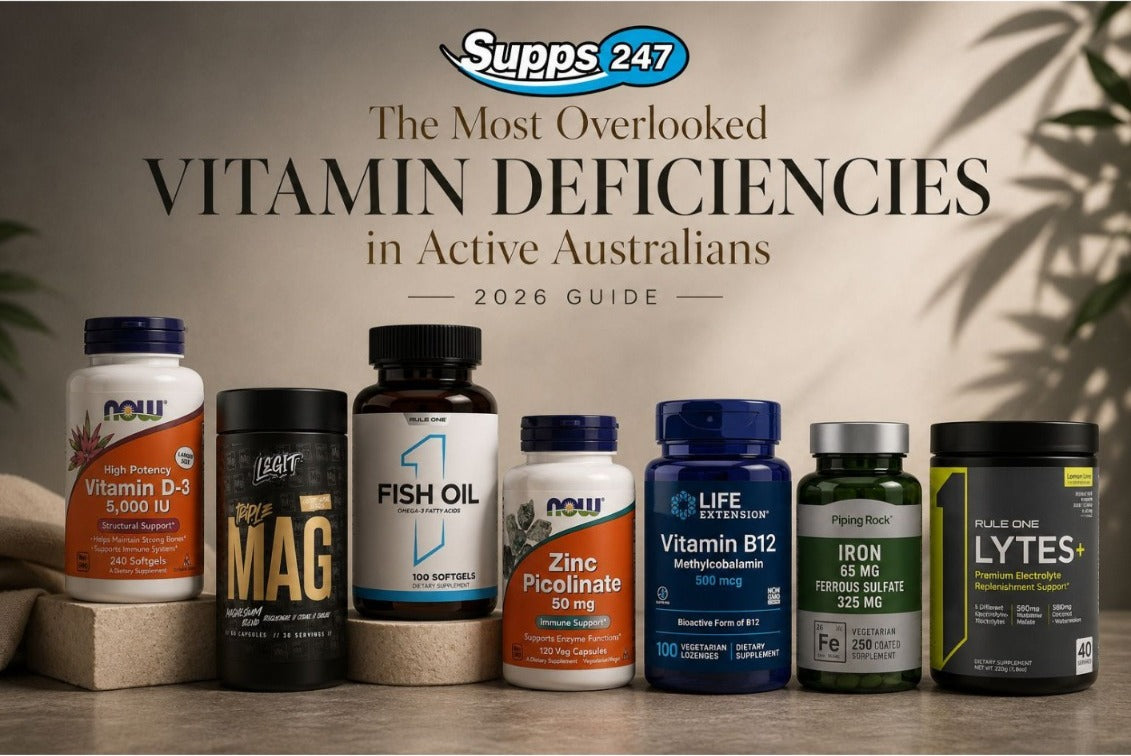 The Most Overlooked Vitamin Deficiencies in Active Australians (2026 Guide)
