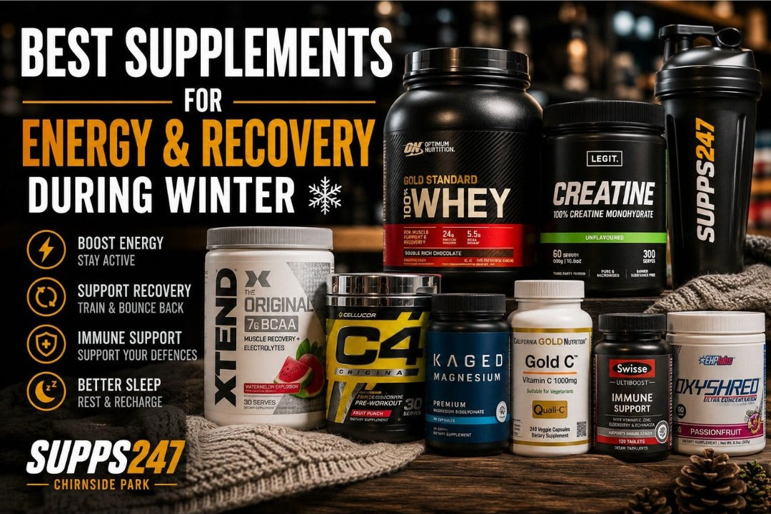 Best Supplements for Energy & Recovery During Winter.