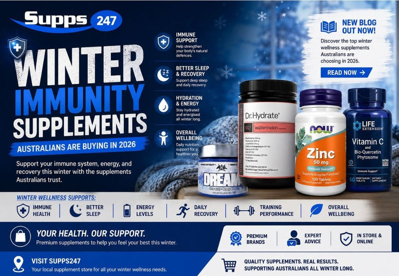 Winter Immunity Supplements Australians Are Buying in 2026