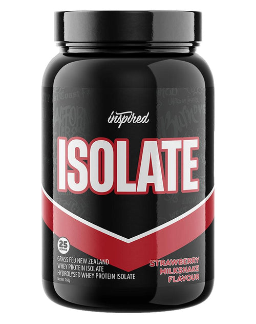 Isolate By Inspired Nutraceuticals Strawberry Milkshake
