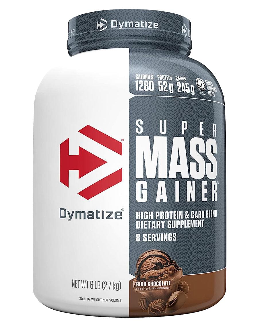 Dymatize Super Mass Gainer Weight Gainer 6Lbs Rich Chocolate - Image 1