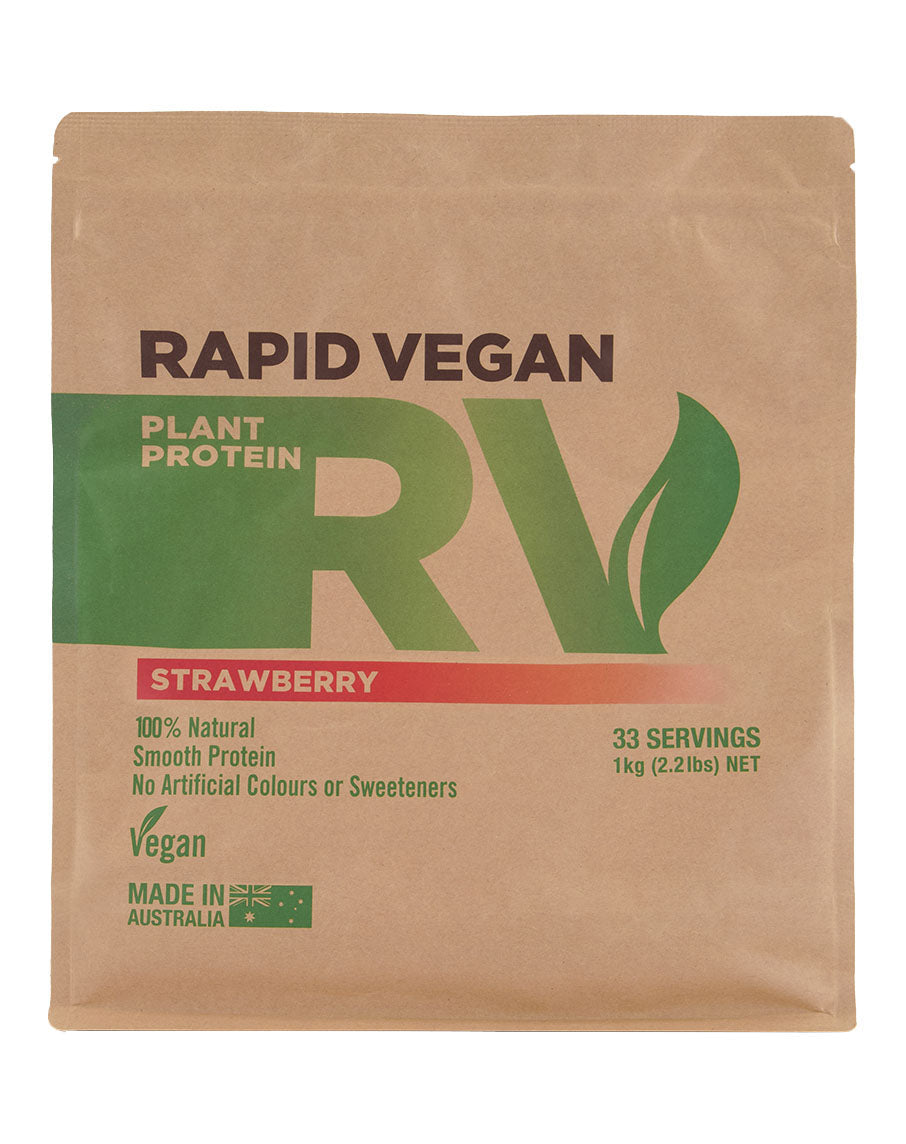 Rapid Vegan Plant Protein Strawberry 1 Kg