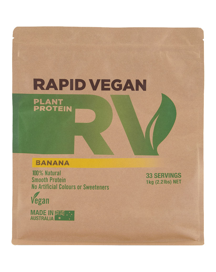 Rapid Vegan Plant Protein Banana 1 Kg