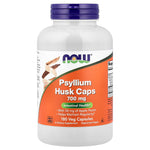 NOW Foods, Psyllium Husk Caps, 700 mg, 180 Veg Capsules