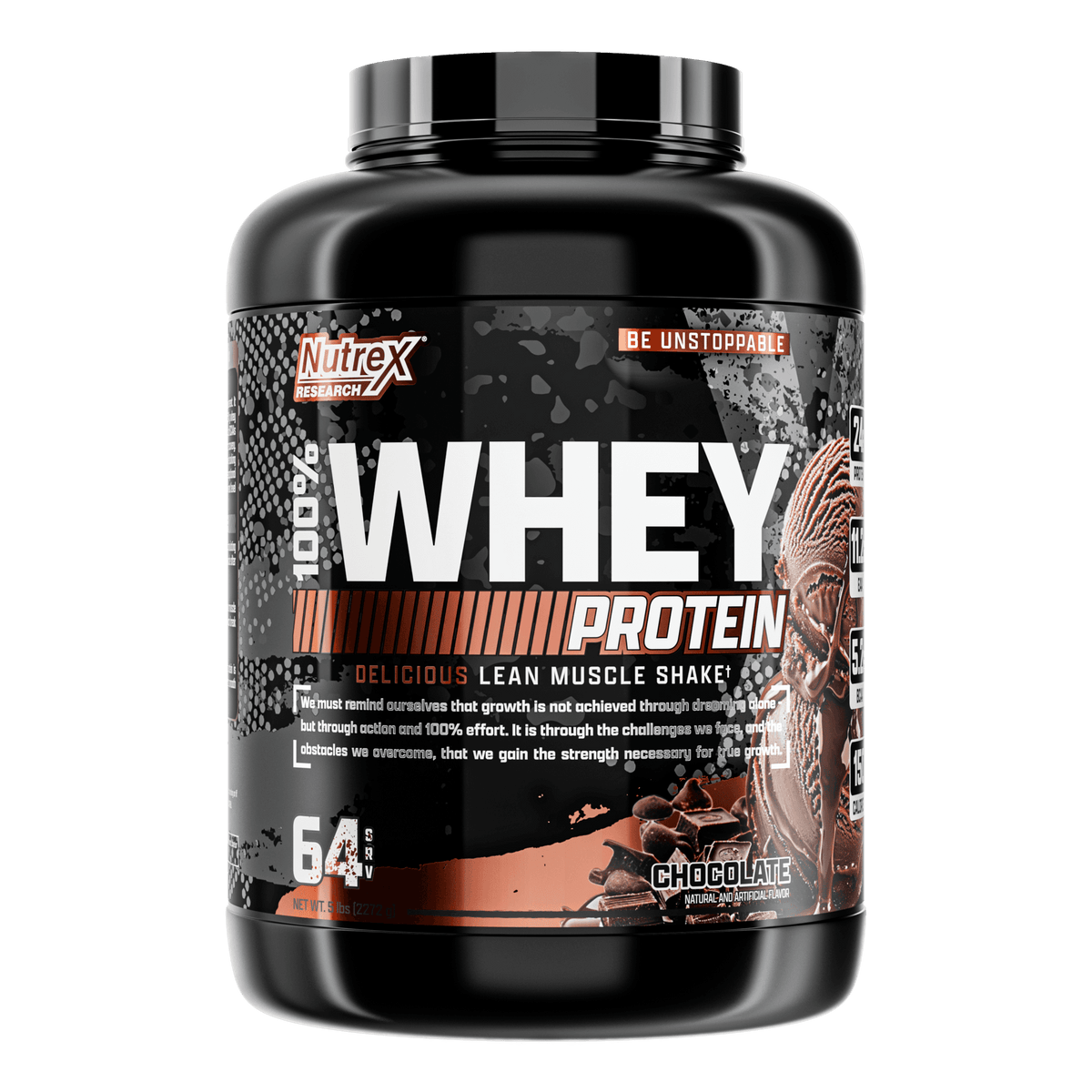 Nutrex 100% Whey Chocolate 5lbs