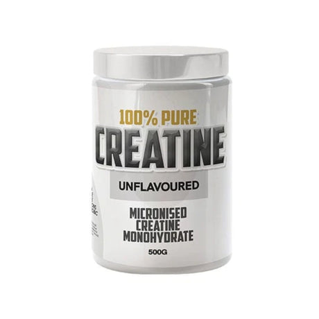 100% PURE CREATINE 500G CREATINE SUPPS247 500g Unflavour 