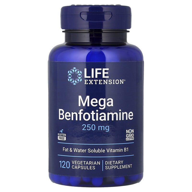 LIFE EXTENSION MEGA BENFOTIAMINE - Image 1