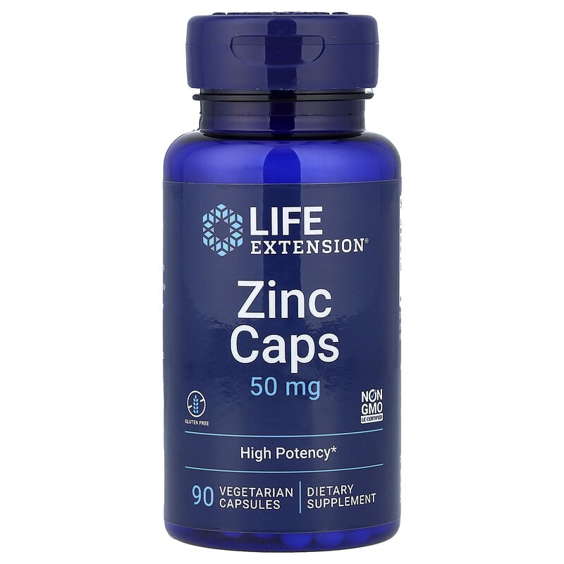 Life Extension Zinc Caps - Image 1