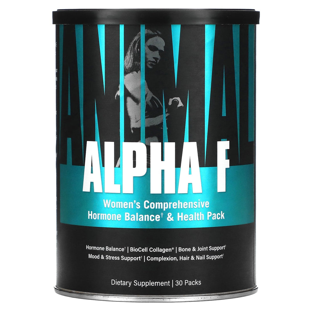 Animal Alpha F, Women's Comprehensive Hormone Balance & Health Pack, 30 Packs supps247 