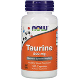 Taurine 500mg 100 VEG Capsules by NOW