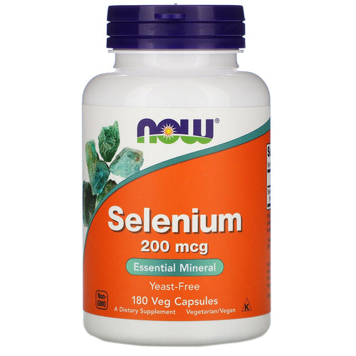 NOW Foods, Selenium, 200 mcg, 180 Veg Capsules
