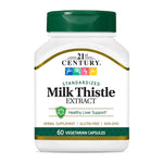 Milk Thistle Extract by 21st Century, front of bottle