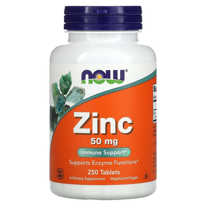 Zinc 50 mg by Now Foods General SUPPS247 250 tablets  - Image 4