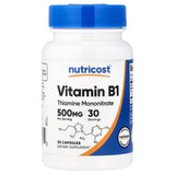 Nutricost Vitamin B1 500mg 30 Capsules