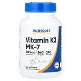 Nutricost Vitamin K2, MK-7, 100 MCG, 240 serves