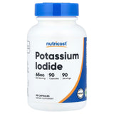 Nutricost, Potassium Iodide, 65 mg, 90 Capsules