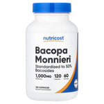 Bacopa Monnieri 1,000mg 120caps by Nutricost