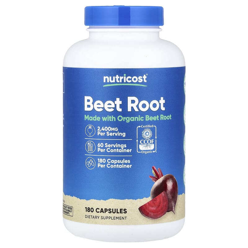 NUTRICOST | BEETROOT |180CAPS - Image 1